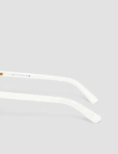Joseph Cat Eye Sunglasses In White