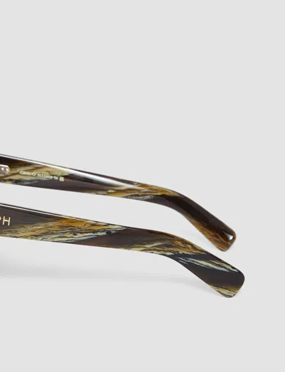 Joseph Square Sunglasses In Brown