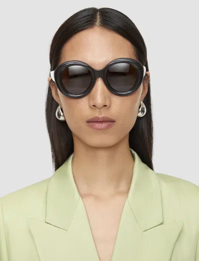 Joseph Round Sunglasses In Brown
