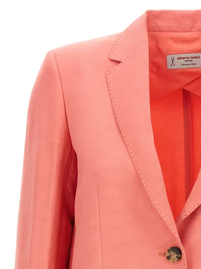 Alberto Biani Coral Pink America Blazer