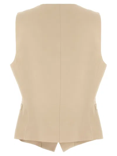 Alberto Biani Linen Viscose Vest