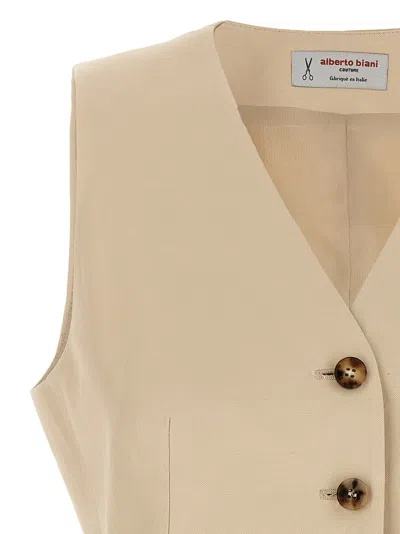 Alberto Biani Linen Viscose Vest