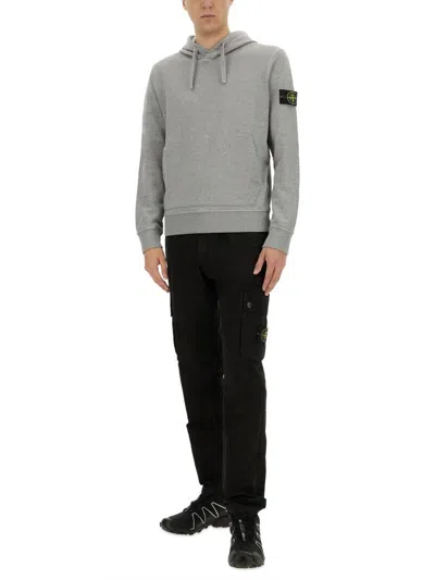 Stone Island Sweaters In Gray