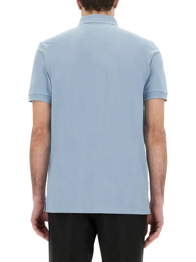 Hugo Boss Hugo Dereso 232 Polo T Shirt Blue In Blue