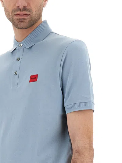 Hugo Boss Hugo Dereso 232 Polo T Shirt Blue In Blue