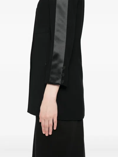 Pre-owned Chanel 2003 Single-breasted Jacket In Black