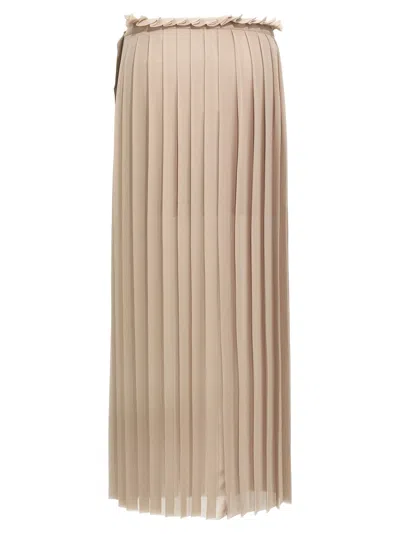Ami Alexandre Mattiussi Ami Paris 'pleated' Skirt