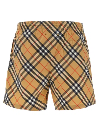 Shop Burberry Check Swimwear