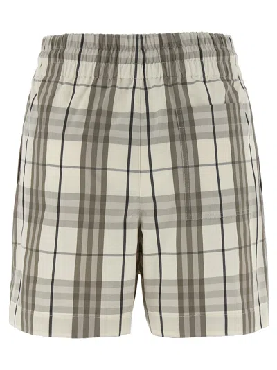 Burberry Embroidered Poplin Shorts