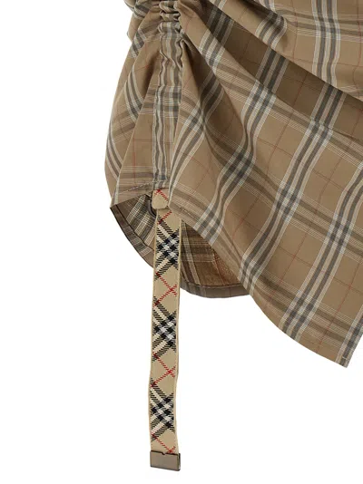 Burberry Camicia In Popeline Ricamato  Donna