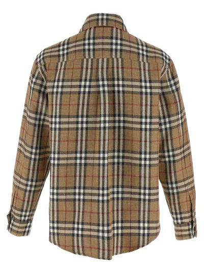 Shop Burberry Double Face Shirt