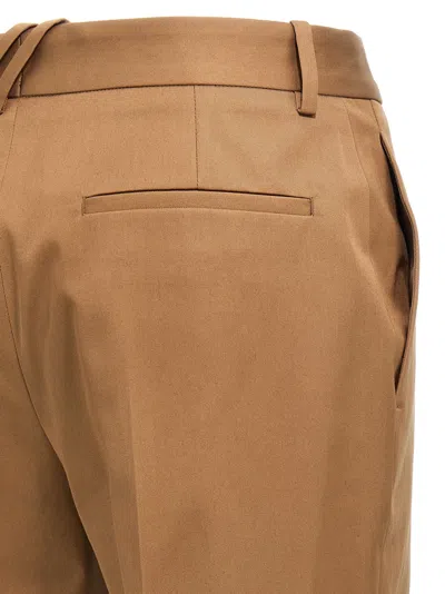 Burberry Straight Leg Trousers With Front Pleat