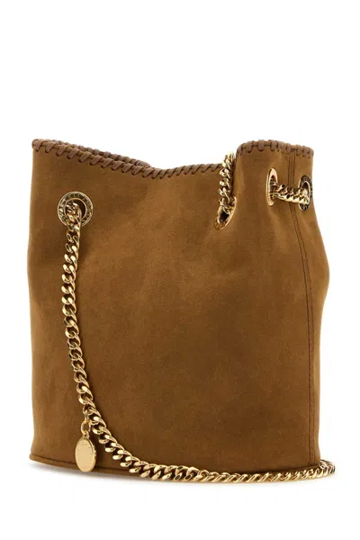 Stella Mccartney Biscuit Alter Suede Bucket Bag