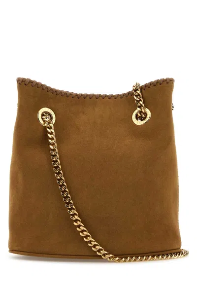 Stella Mccartney Biscuit Alter Suede Bucket Bag