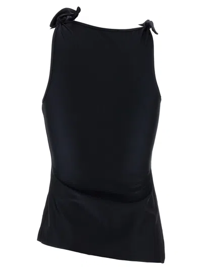 Coperni Asymmetric Stretch Jersey Top