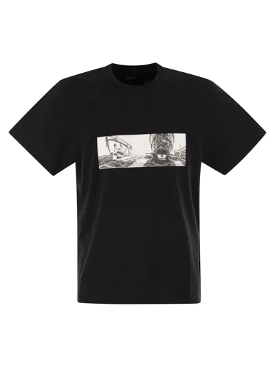 C.p. Company C.p.company Cotton T-shirt With Print