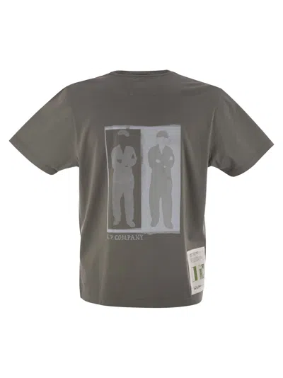 C.p. Company C.p.company Cotton T-shirt With Print