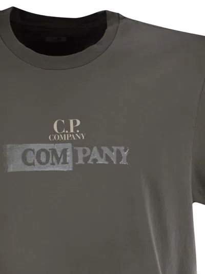 C.p. Company C.p.company Cotton T-shirt With Print