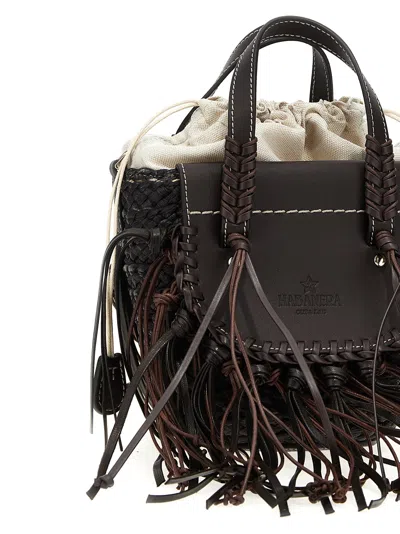 Cuba Lab 'habanera Fringes - Ebony' Handbag