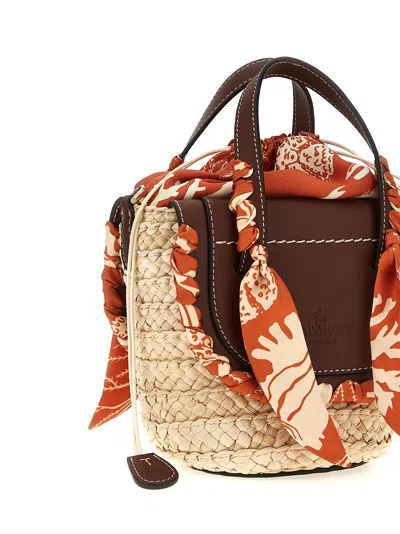 Cuba Lab 'habanera Silk- Orangerie' Handbag