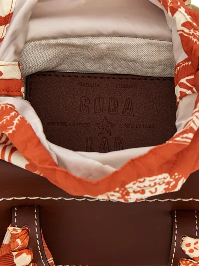 Cuba Lab 'habanera Silk- Orangerie' Handbag