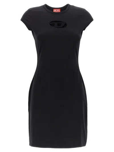 Diesel Abito Corto Con Dettaglio Oval D Cut Out