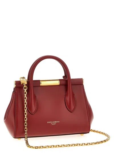 Dolce & Gabbana Mini Marlene Day Palmellato Leather Bag