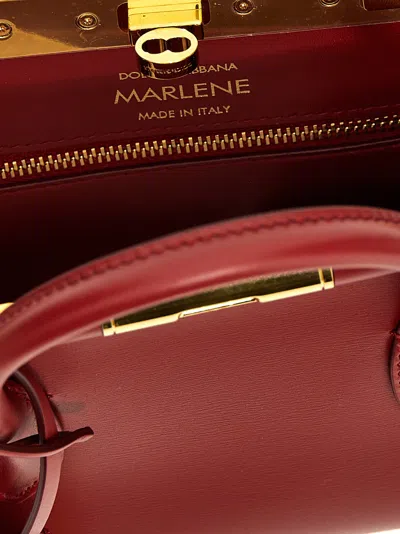 Dolce & Gabbana Mini Marlene Day Palmellato Leather Bag