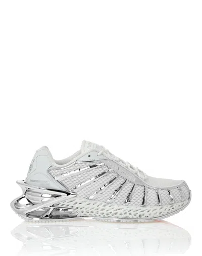 Plein Sport Thunderstorm Genx Sneakers In White