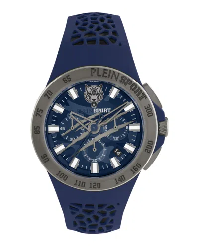 Plein Sport Thunderstorm Chrono Silicone Watch In Multi
