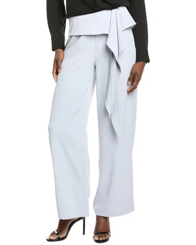 Gracia Flowing Waist Pant In Blue