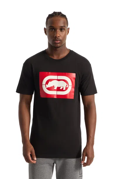Ecko Unltd . Iconix Logo Tee In Black