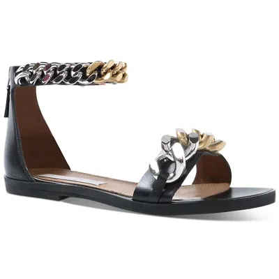 Stella Mccartney 810006w1cu0 Womens Belted Leather Ankle Strap In Black