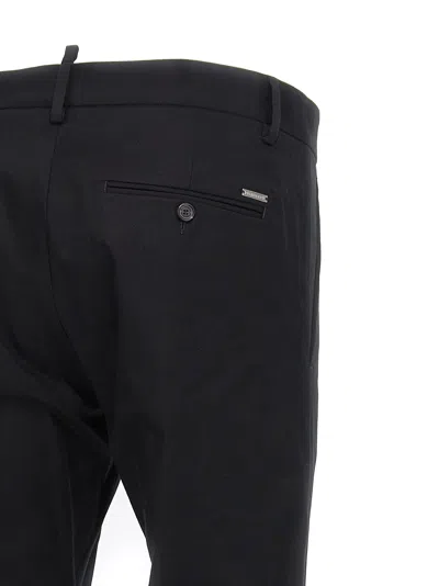 Dsquared2 Dsquared Black Stretch Cotton Sexy Chino Pant