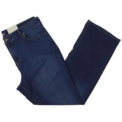 Nydj Plus Barbara Womens Denim Md-rise Bootcut Jeans In Multi