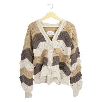 The Sak Haven Oversized Cardigan In Multi