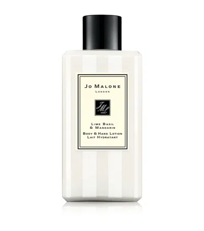 Jo Malone London Lime Basil & Mandarin Body & Hand Lotion 3.4 oz/ 100 ml In Jo Malone&trade; Lime Basil And Mandarin Body Lotion 3.38 Oz.