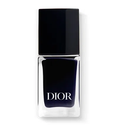 Dior Vernis Gel Nail Polish In Black