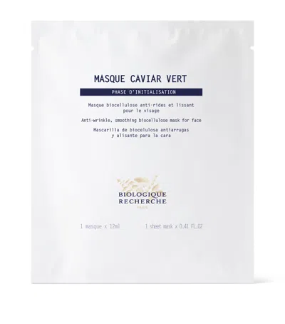 Biologique Recherche Masque Caviar Vert Single Unit In White