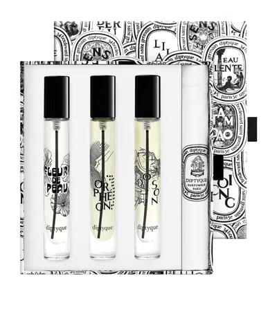 Diptyque Pre-composed Set Of 3 Eau De Parfum