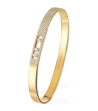 Messika Yellow Gold And Diamond Move Noa Bracelet