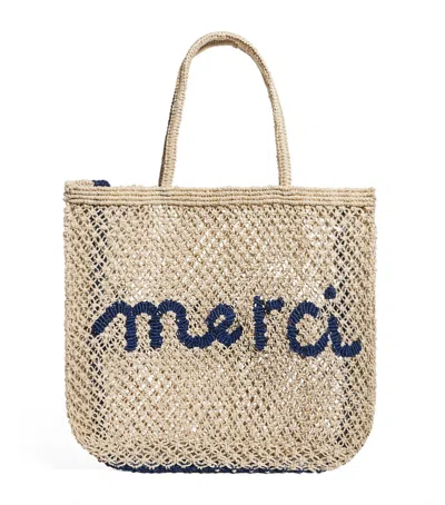 The Jacksons Large Jute Merci Tote Bag