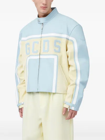 LOGO 贴花皮夹克