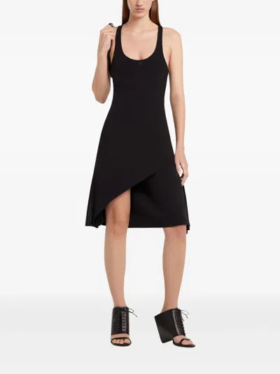 Courrèges Courreges Women 'infinty Pleats A-line' Dress In Black
