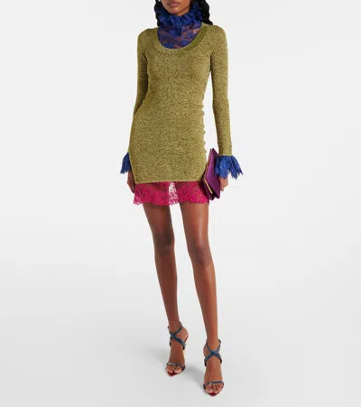 Saint Laurent Tallulah Wedges In Multi