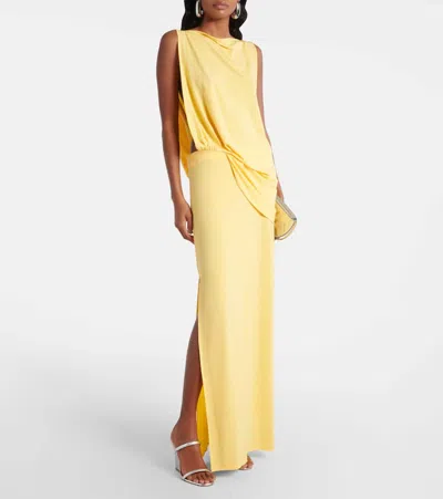 Aquazzura Riviera Wedge-sandalen 95mm In Gray