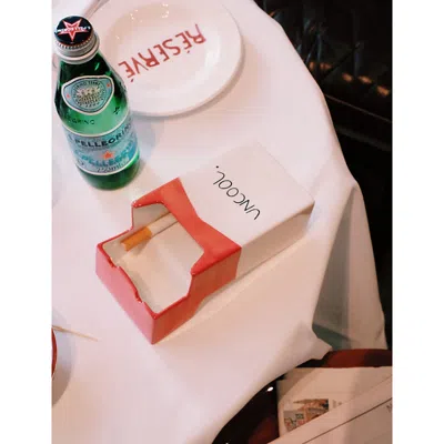 Anna + Nina Multicoloured Uncool Object Earthenware Ornament In Multicoloured