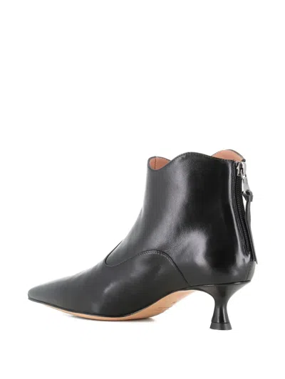 Tassinari 50mm Leather Boots In Black