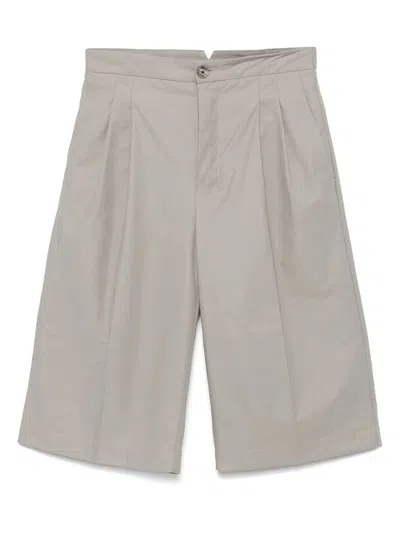 Ami Alexandre Mattiussi Ami Paris Loose Large Bermuda Shorts In 0952 Ash