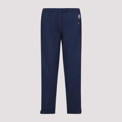 Moncler Men's Trousers In Blue